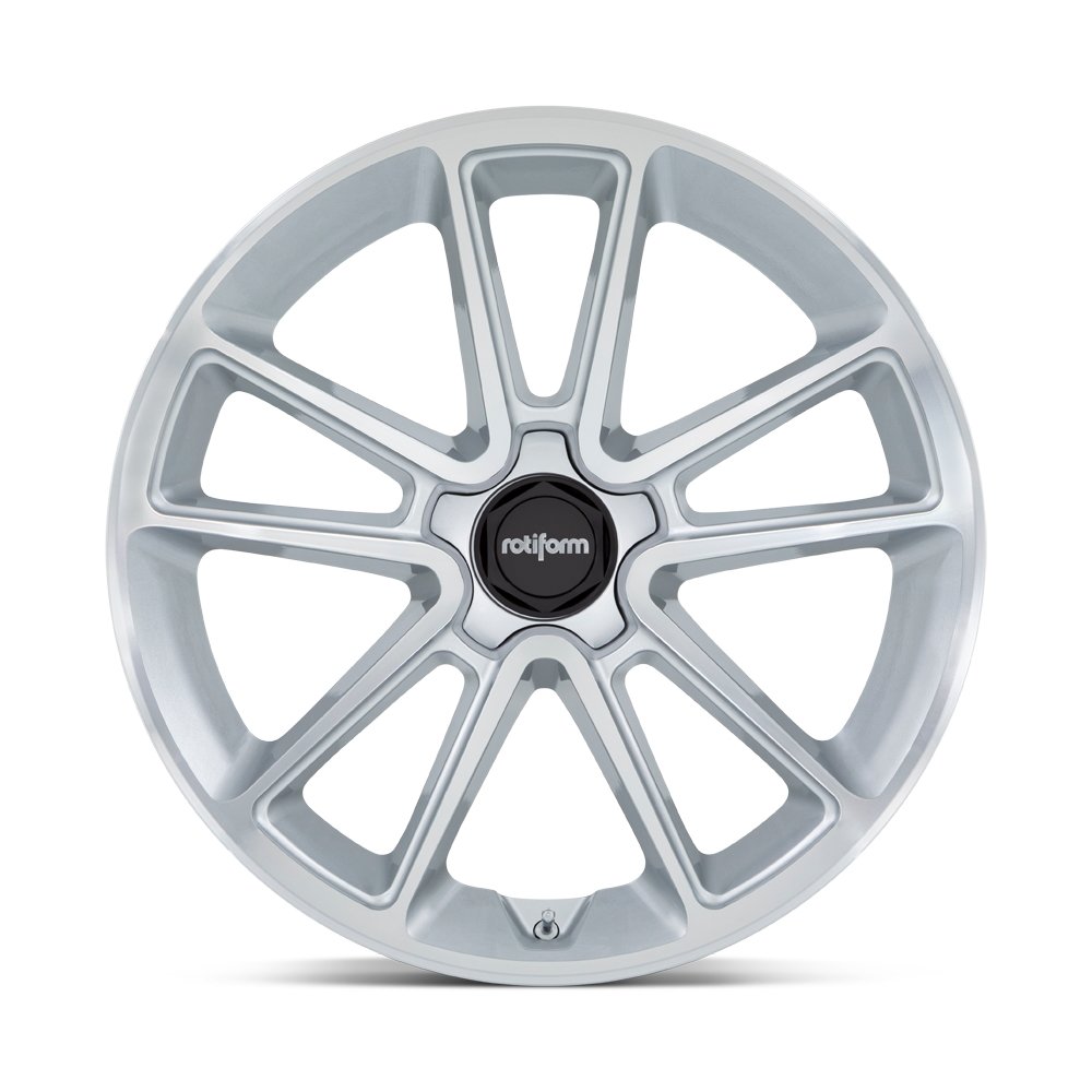 Cerchio in Lega Rotiform BTL 22x11 ET20 5x112 Gloss Silver Machined - immagine 4