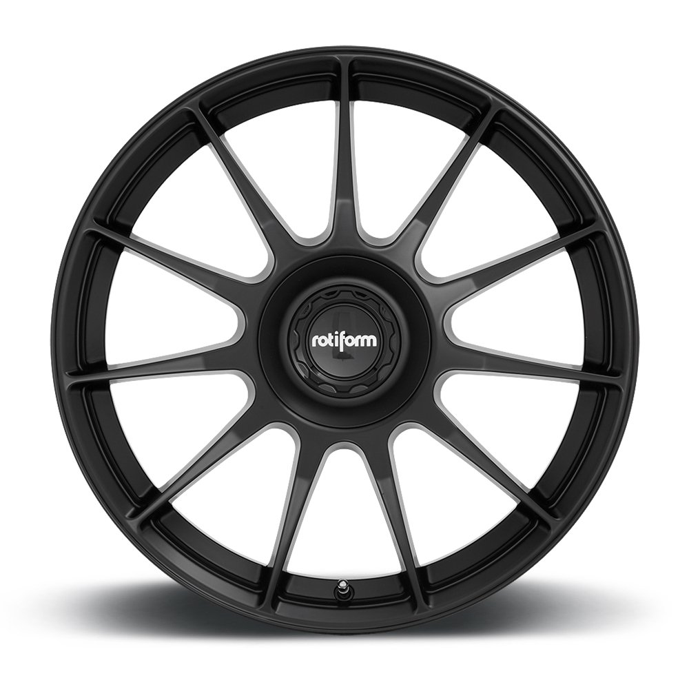 Cerchio in Lega Rotiform DTM 19x8,5 ET45 5x108/5x114,3 Satin Black - immagine 4