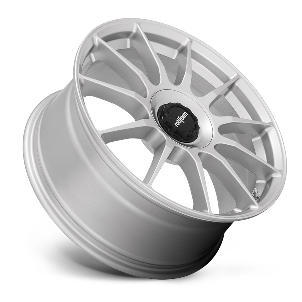 Cerchio in Lega Rotiform DTM 20x8,5 ET35 5x108/5x114,3 Silver - immagine 2