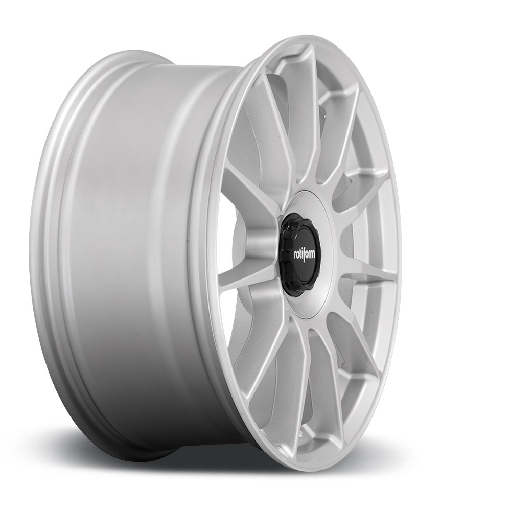 Cerchio in Lega Rotiform DTM 20x8,5 ET35 5x108/5x114,3 Silver - immagine 3
