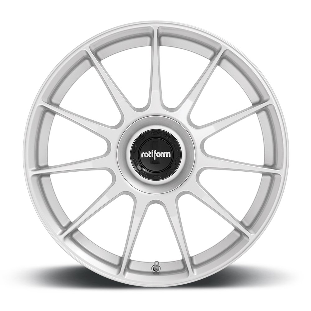 Cerchio in Lega Rotiform DTM 20x8,5 ET35 5x108/5x114,3 Silver - immagine 4