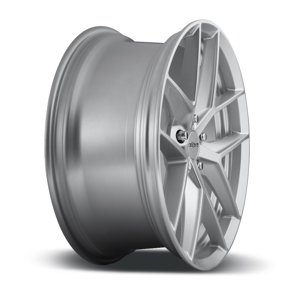 Cerchio in Lega Rotiform FLG 18x8,5 ET45 5x112 Gloss Silver - immagine 3