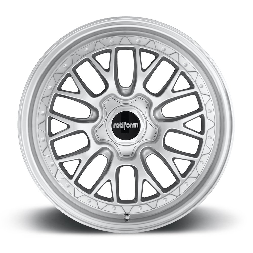 Cerchio in Lega Rotiform LSR 19x8,5 ET45 5x112 Gloss Silver Machined - immagine 4