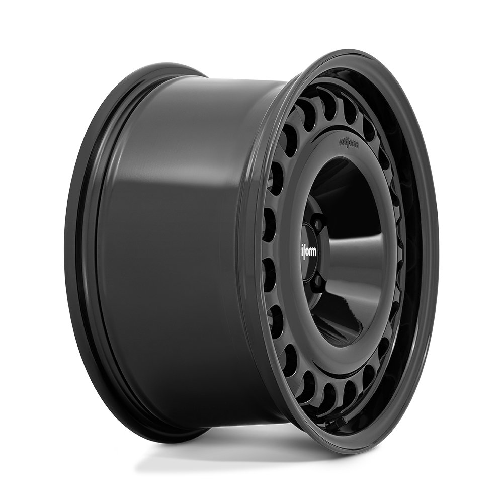 Cerchio in Lega Rotiform STL 20x9 ET25 5x130 Gloss Black - immagine 3