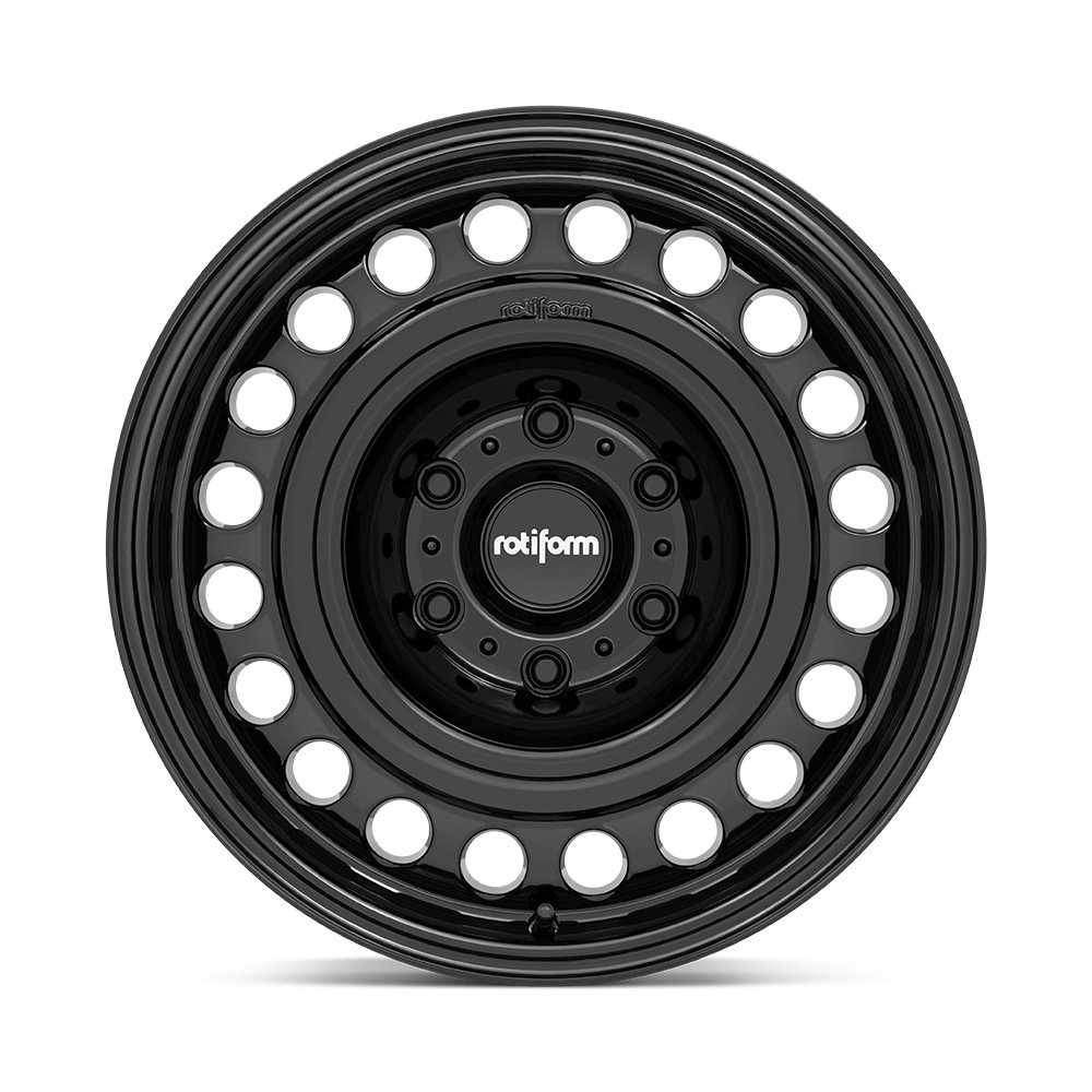 Cerchio in Lega Rotiform STL 20x9 ET25 5x130 Gloss Black - immagine 4