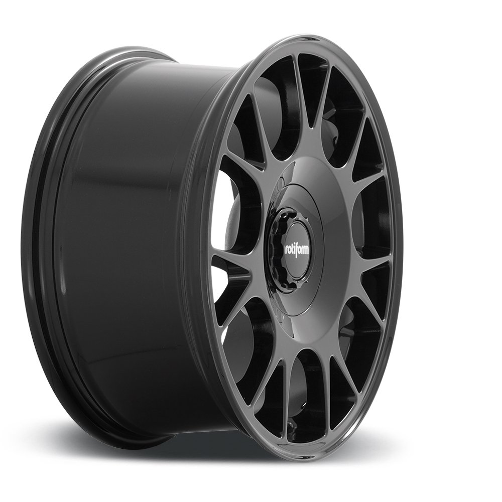 Cerchio in Lega Rotiform TUF-R 20x8,5 ET35 5x112/5x114,3 Gloss Black - immagine 3