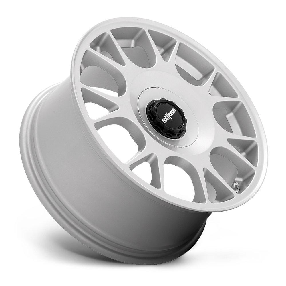 Cerchio in Lega Rotiform TUF-R 20x10,5 ET40 5x108/5x120 Satin Silver - immagine 2