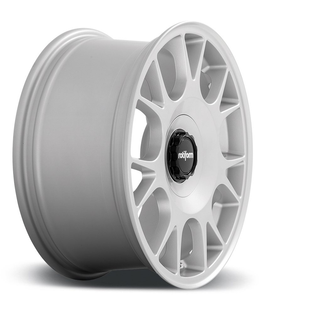 Cerchio in Lega Rotiform TUF-R 20x10,5 ET40 5x108/5x120 Satin Silver - immagine 3