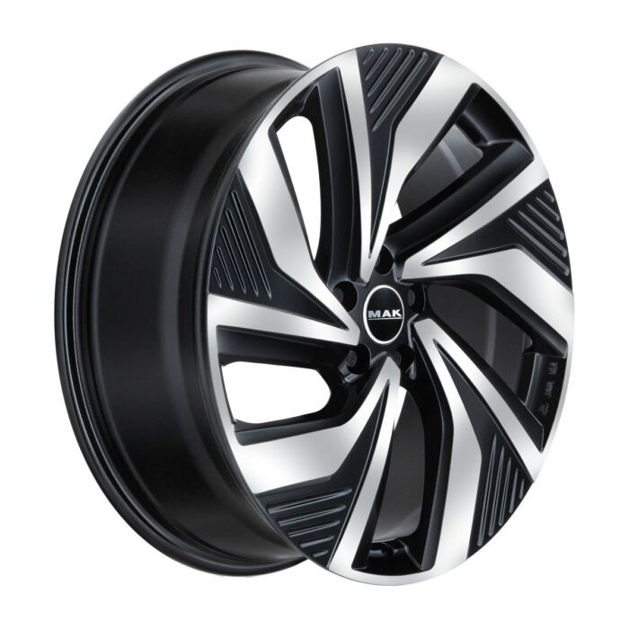 Cerchio in Lega MAK ELECTRA 19x8 ET45 5x108 Black Mirror - immagine 3