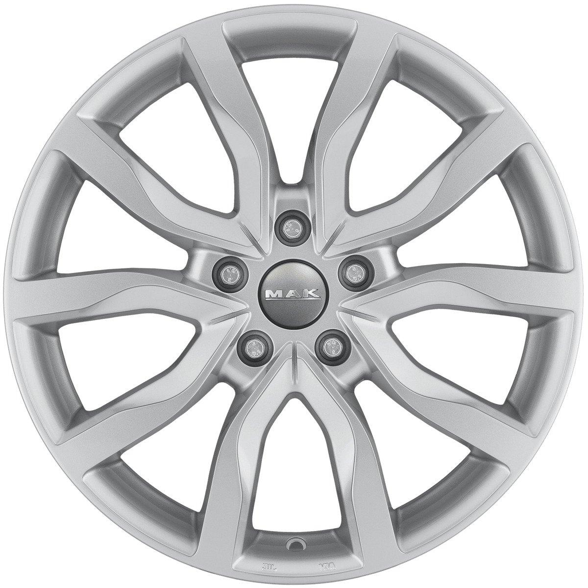 Cerchio in Lega MAK KOLN 20x8,5 ET32 5x112 Silver - immagine 2