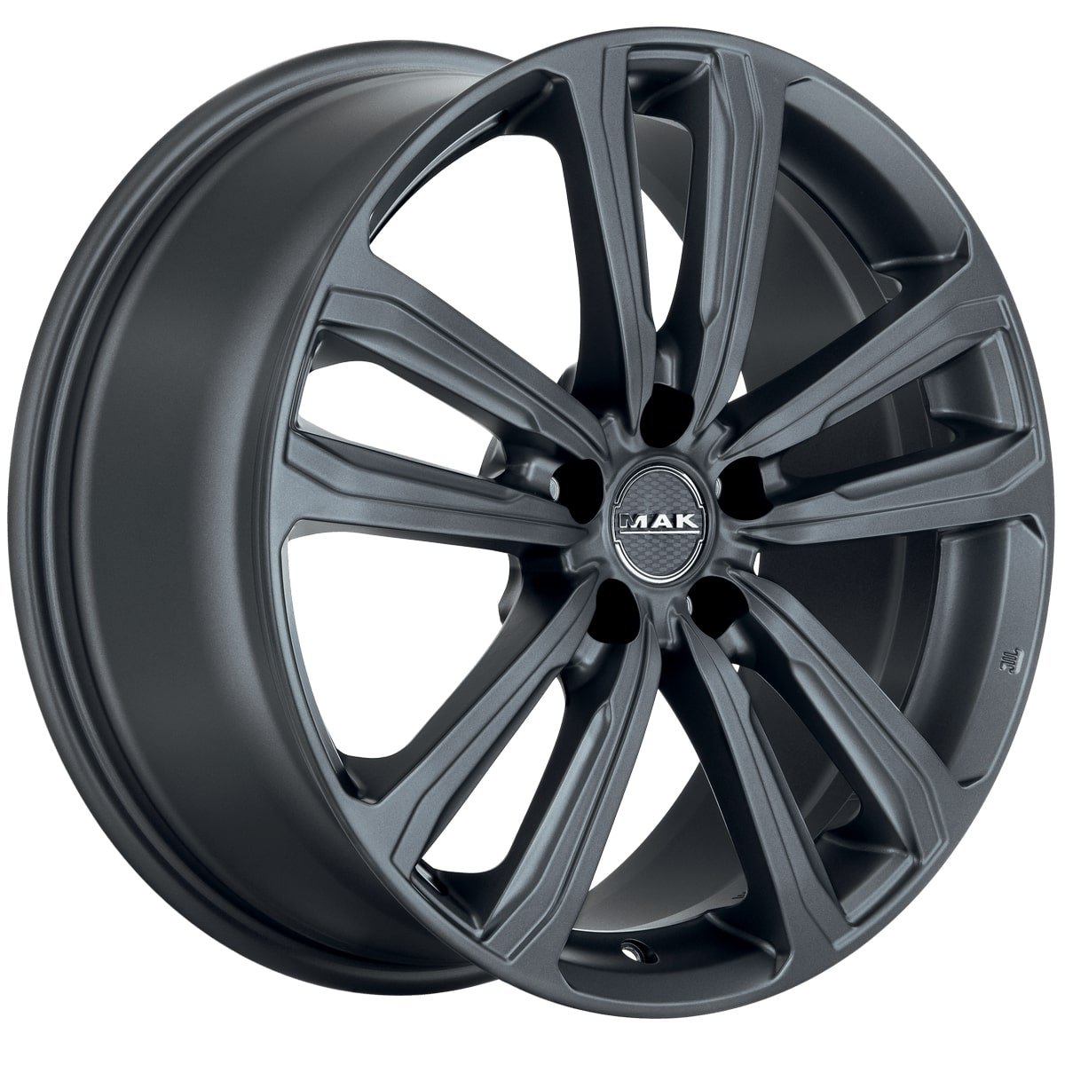 Cerchio in Lega MAK MAGMA 18x7 ET48 5x114,3 Matt Titan - immagine 3