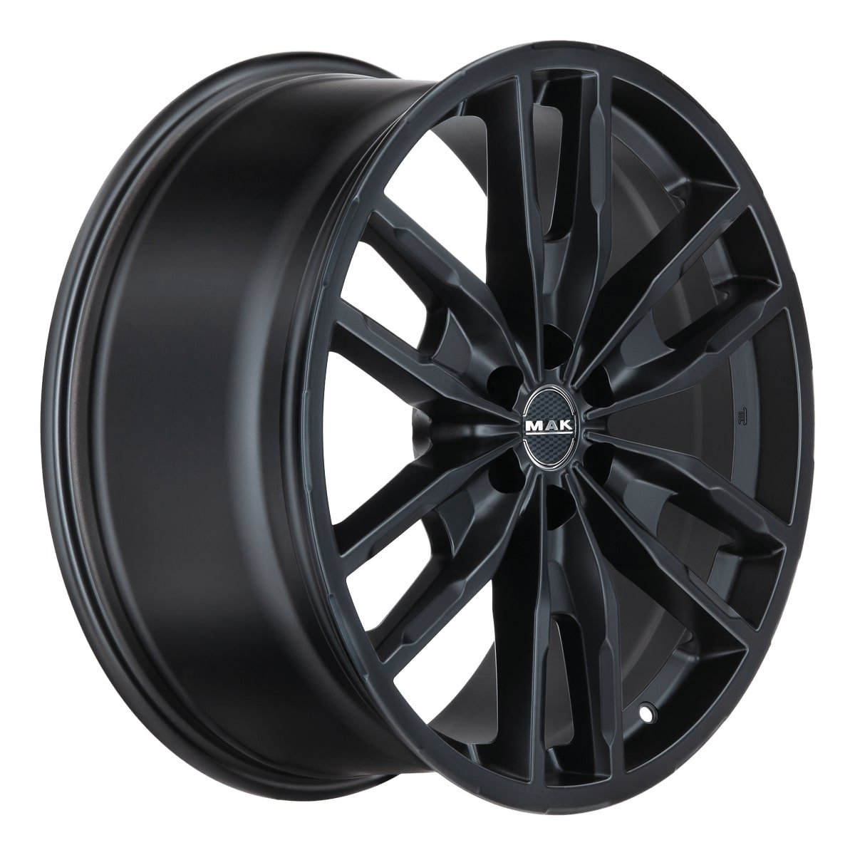 Cerchio in Lega MAK PEAK 17x7,5 ET45 6x114,3 Matt Black - immagine 3