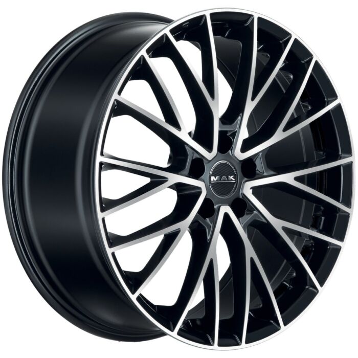 Cerchio in Lega MAK SPECIALE 20x8,5 ET31 5x110 Black Mirror - immagine 3