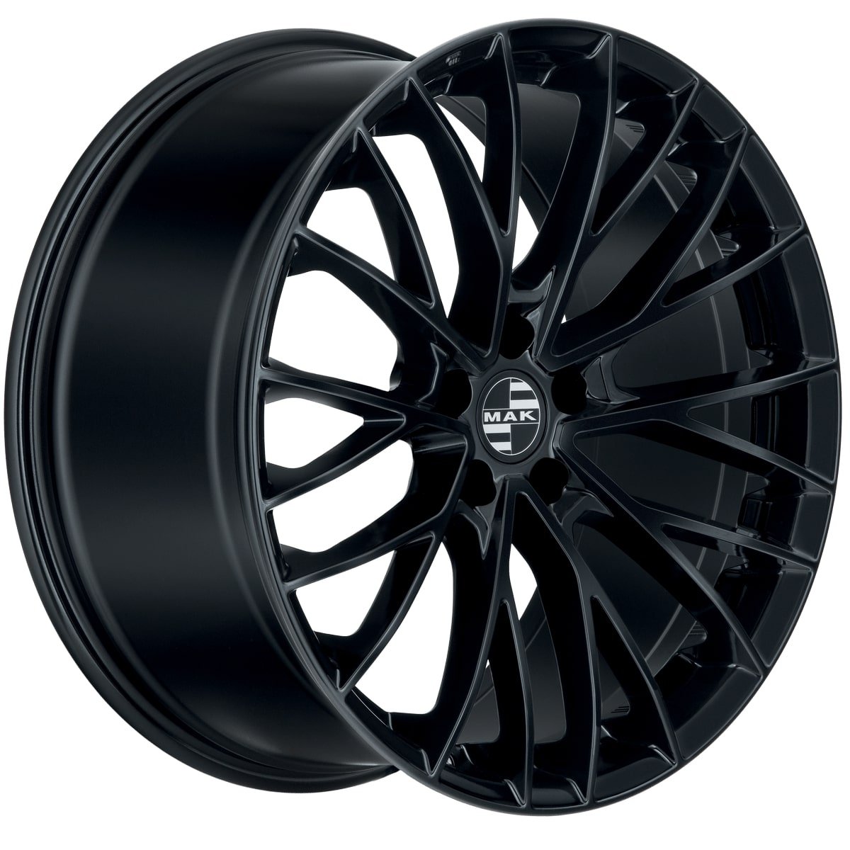 Cerchio in Lega MAK SPECIALE-D 20x9,5 ET41 5x112 Gloss Black - immagine 3