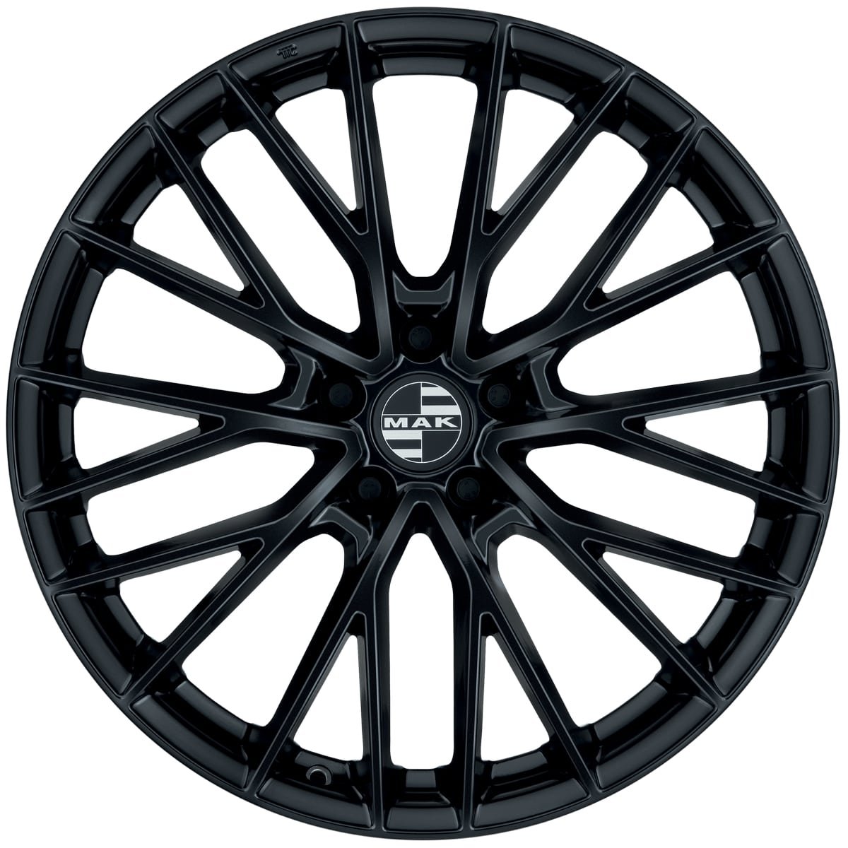 Cerchio in Lega MAK SPECIALE-D 22x11,5 ET22 5x130 Gloss Black - immagine 2