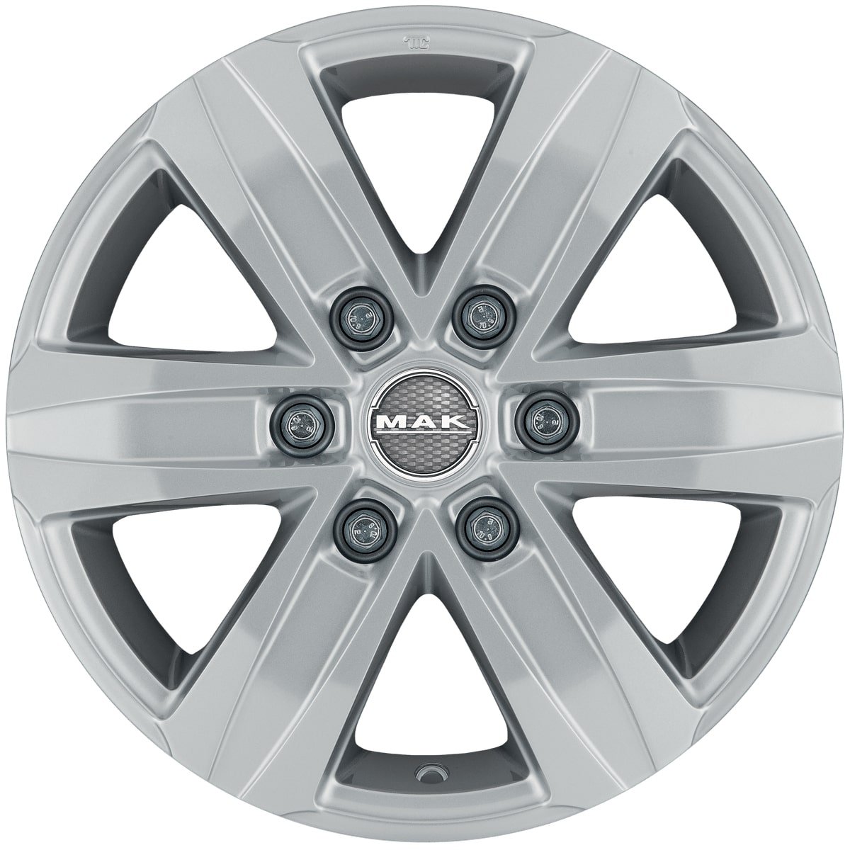 Cerchio in Lega MAK STONE6 18x8 ET35 6x139,7 Silver - immagine 2