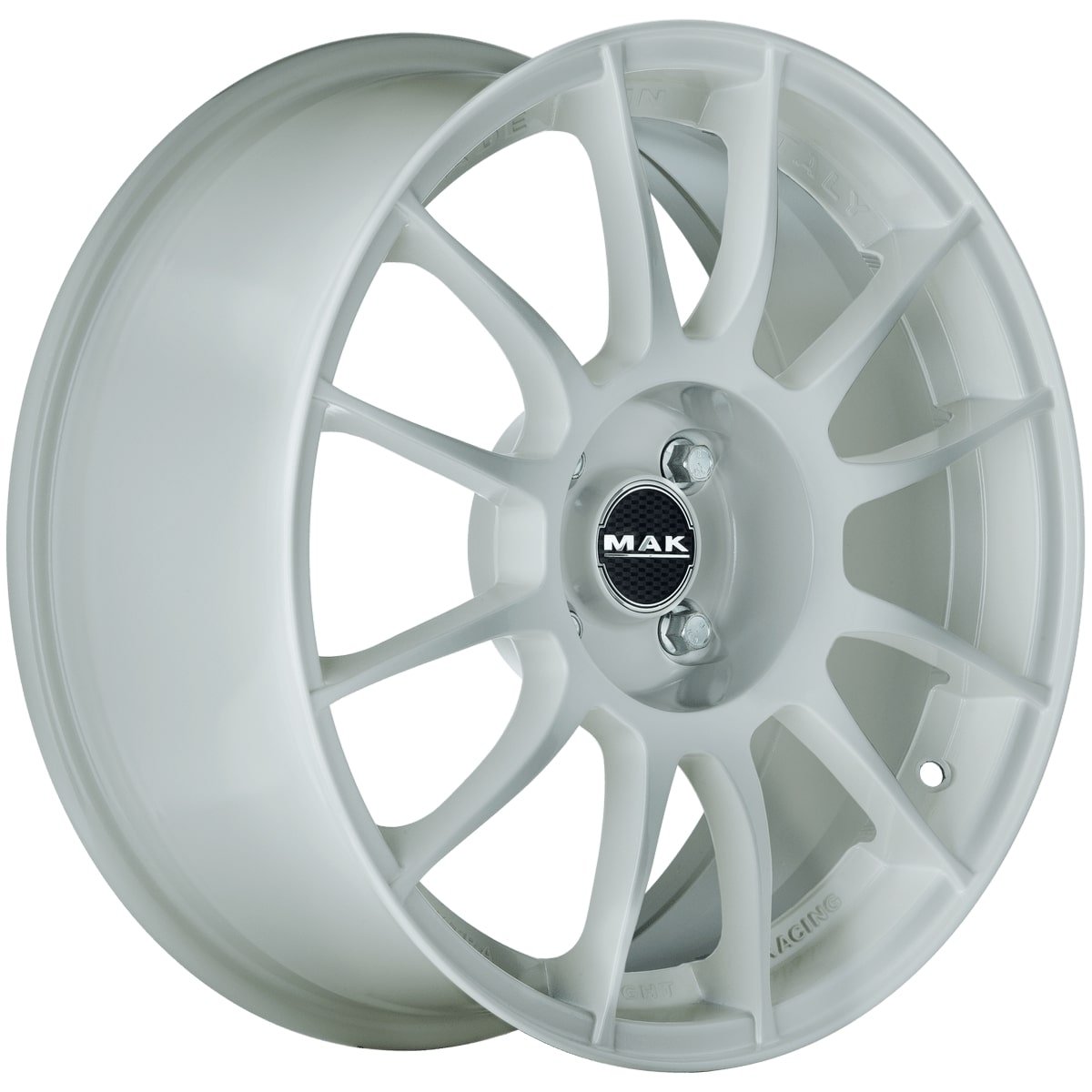 Cerchio in Lega MAK XLR 17x7 ET45 5x108 Gloss White - immagine 3