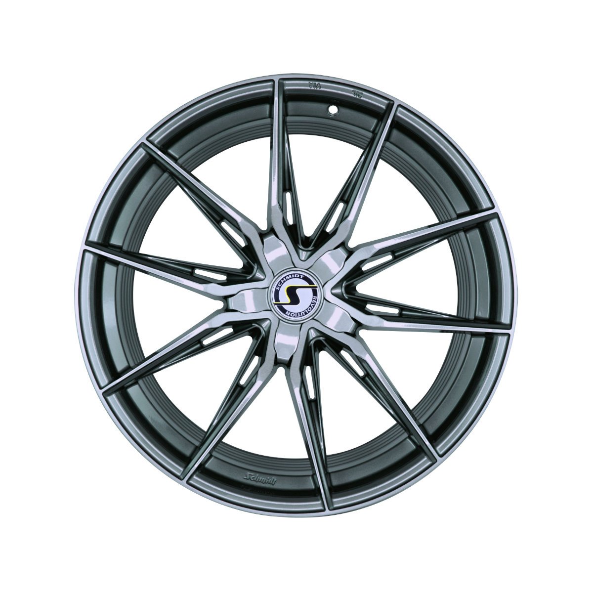 Cerchio in Lega Schmidt TwentyOne 20x10,5 ET33 5x112 Brushed Titan - immagine 2