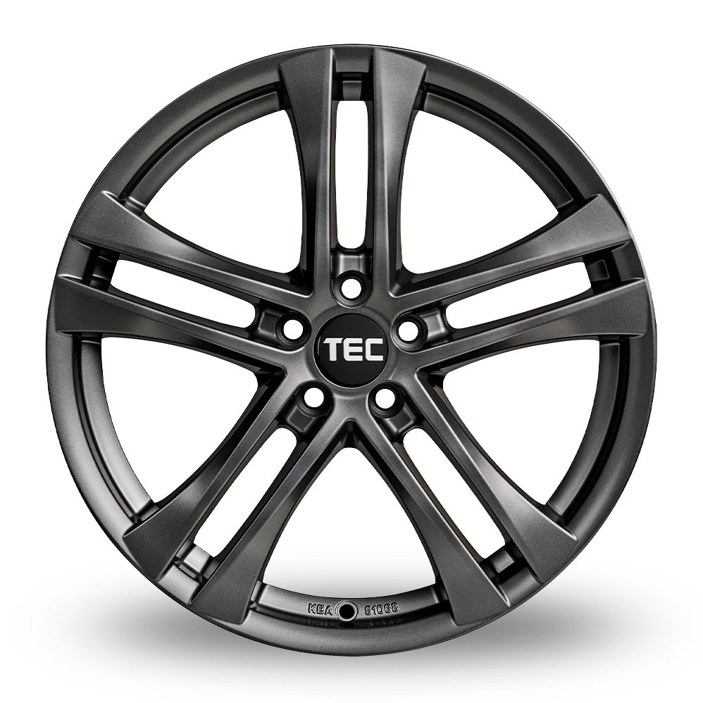 Cerchio in Lega TEC AS4 17x7,5 ET35 5x120 Gun Metal - immagine 2