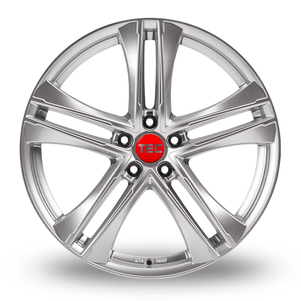 Cerchio in Lega TEC AS4 EVO 20x8,5 ET25 5x112 Hyper Silver - immagine 2