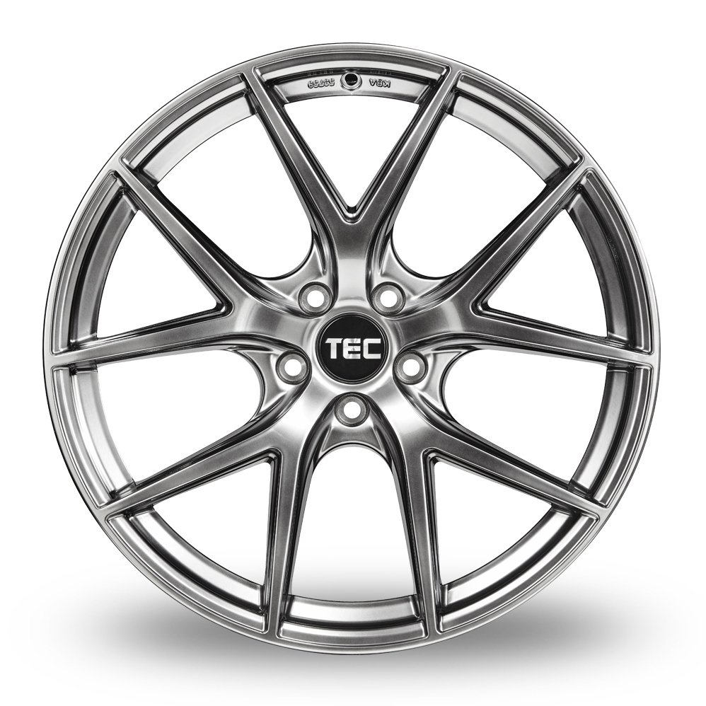 Cerchio in Lega TEC GT6 EVO 20x9 ET37 5x120 Hyper Black - immagine 2