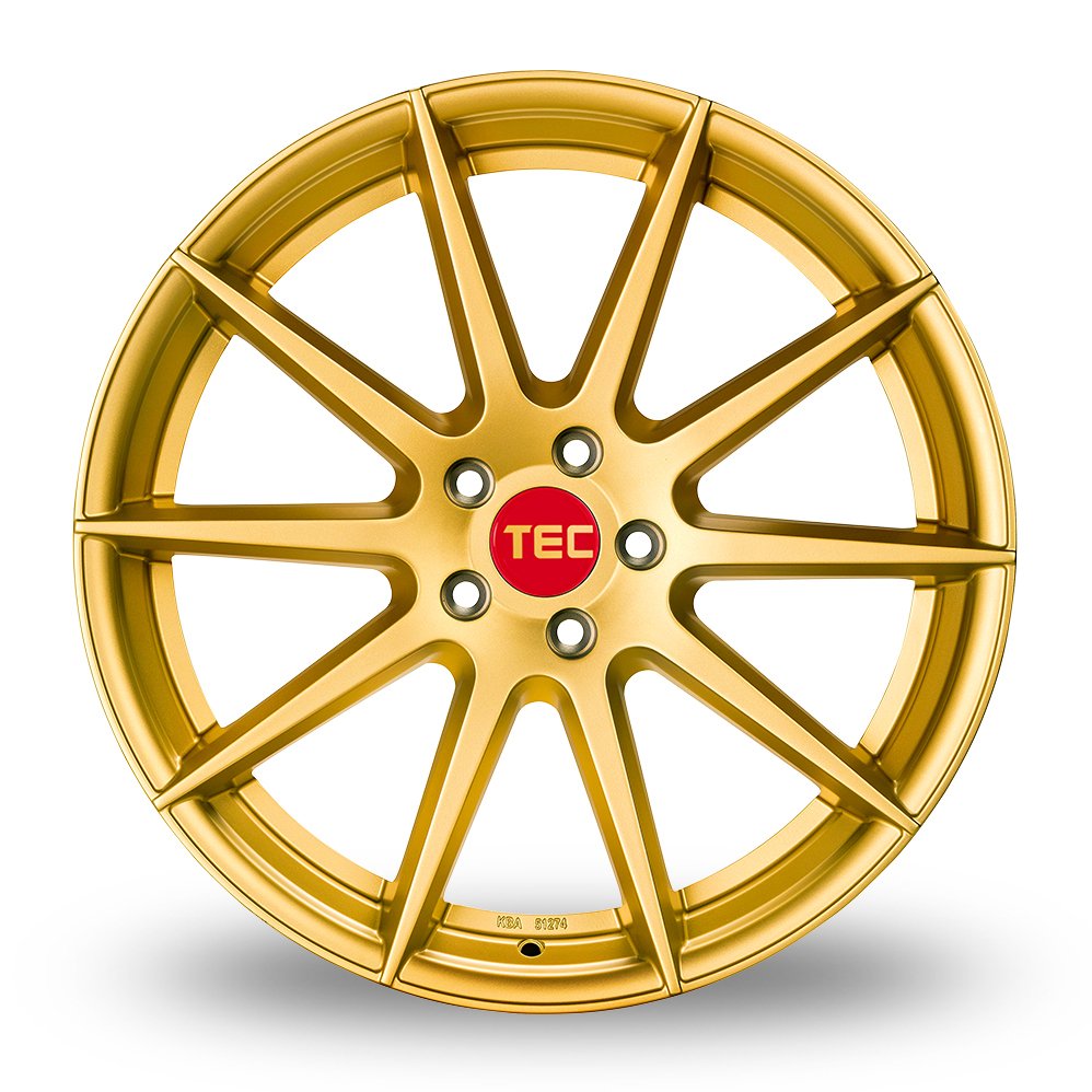 Cerchio in Lega TEC GT7 21x9 ET30 5x112 Gold - immagine 2