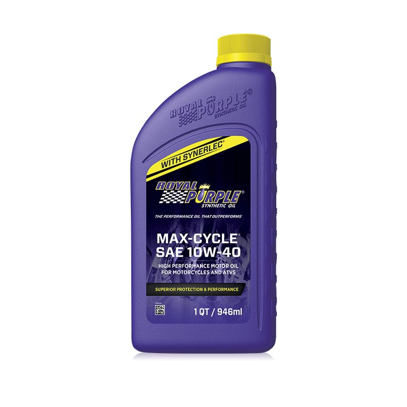 Olio Motore Moto Royal Purple Max Cycle 10W-40 1LT 100% Sintetico JASO MA2