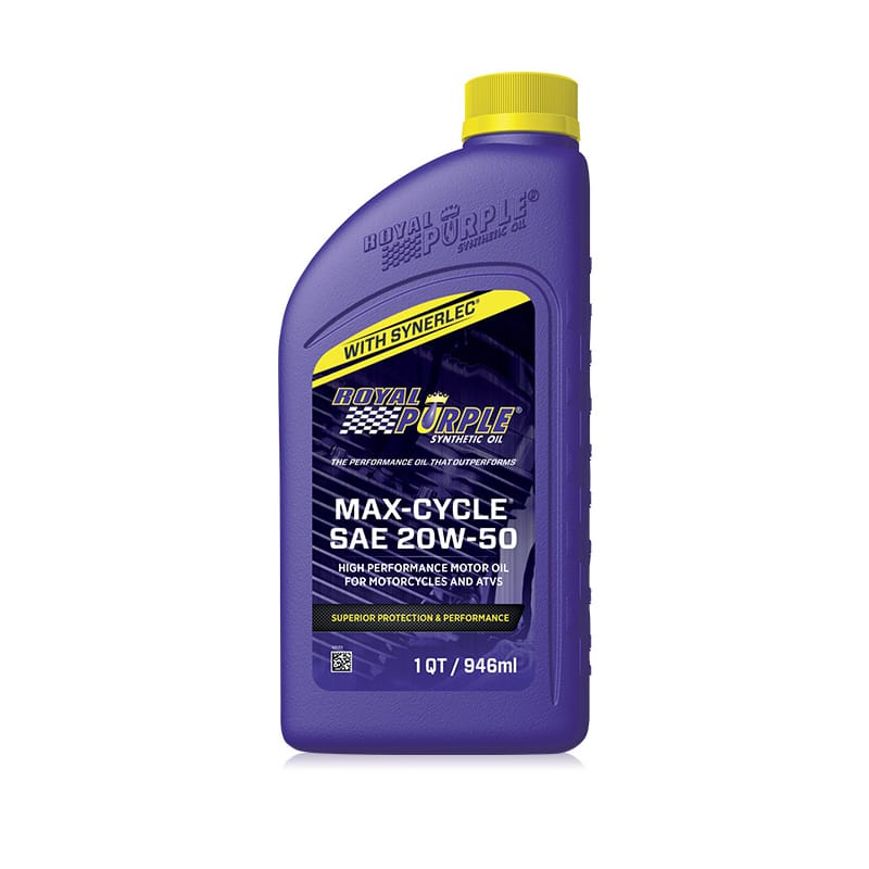 Olio Motore Moto Royal Purple Max Cycle 20W-50 1LT 100% Sintetico JASO MA2