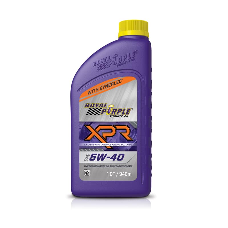 Olio Motore Da Competizione Royal Purple XPR 5W-40 1LT 100% Sintetico Synerlec