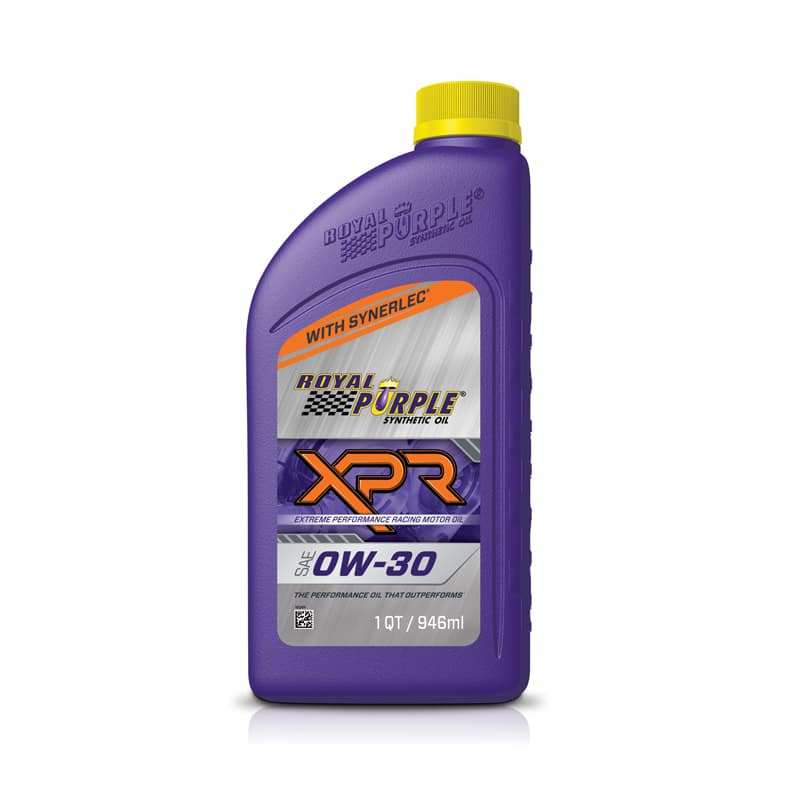Olio Motore Da Competizione Royal Purple XPR 0W-30 1LT 100% Sintetico Synerlec