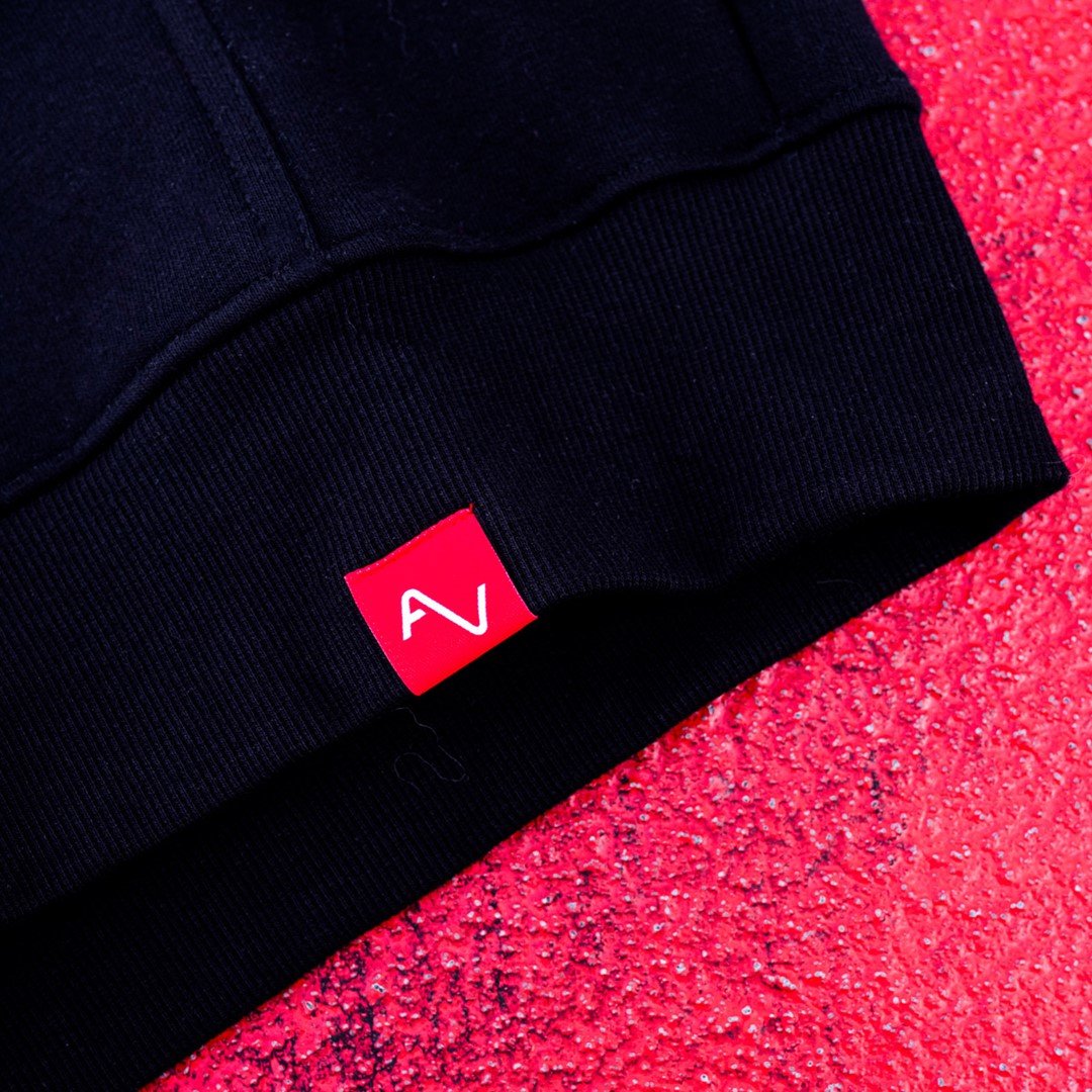 Felpa CONCAVER Uomo|Donna Nera - immagine 4