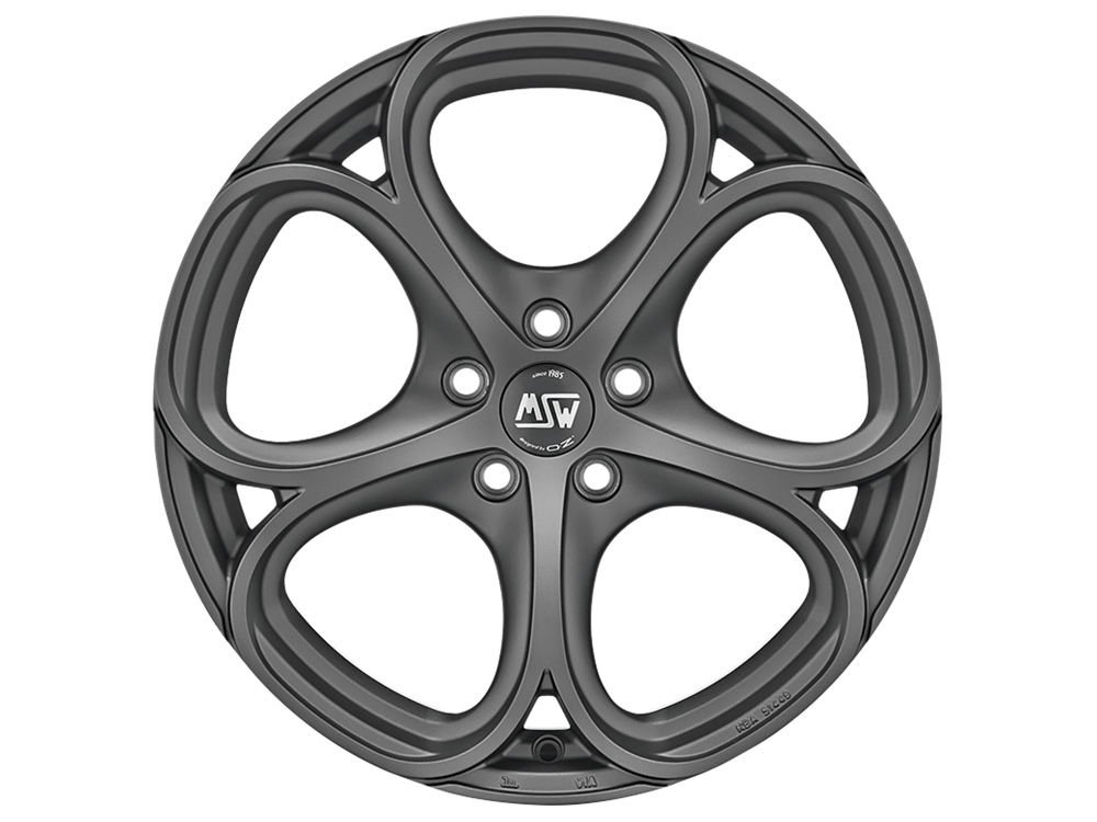 Cerchio in Lega MSW 82 8x19 ET33 5x110 Matt Gun Metal - immagine 2