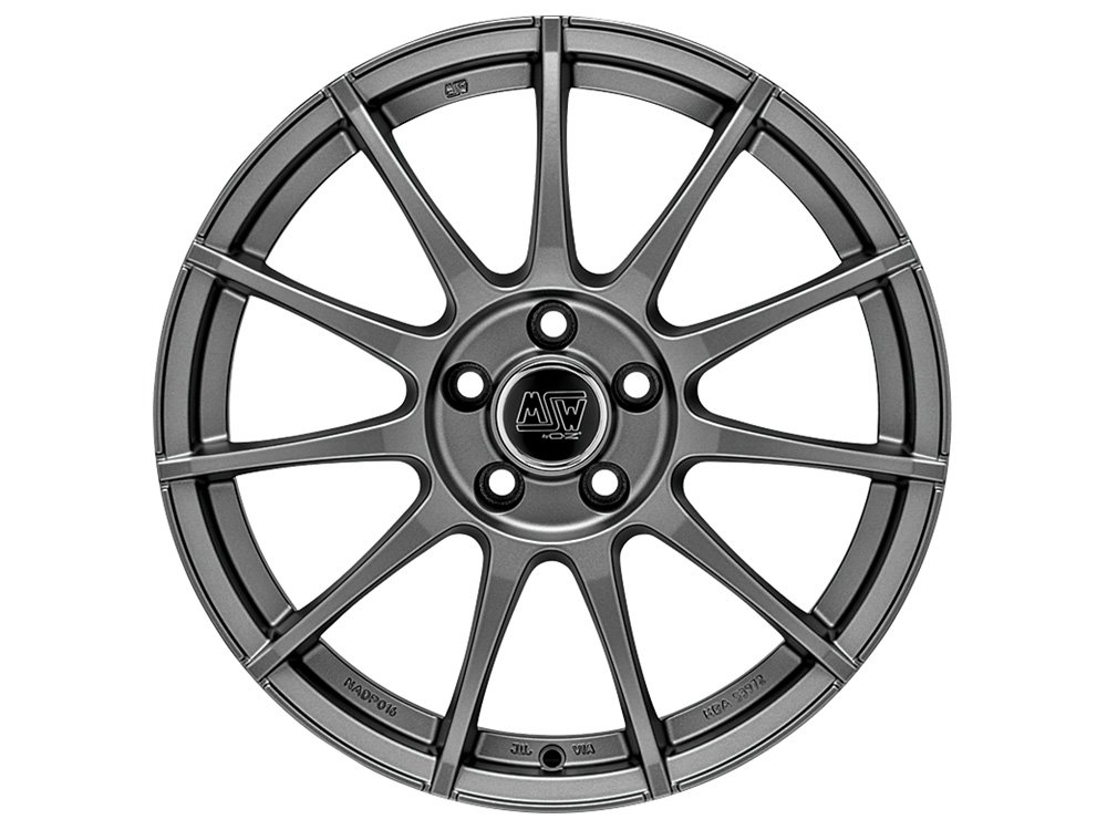 Cerchio in Lega MSW 85 8x18 ET42 5x112 Matt Graphite - immagine 2
