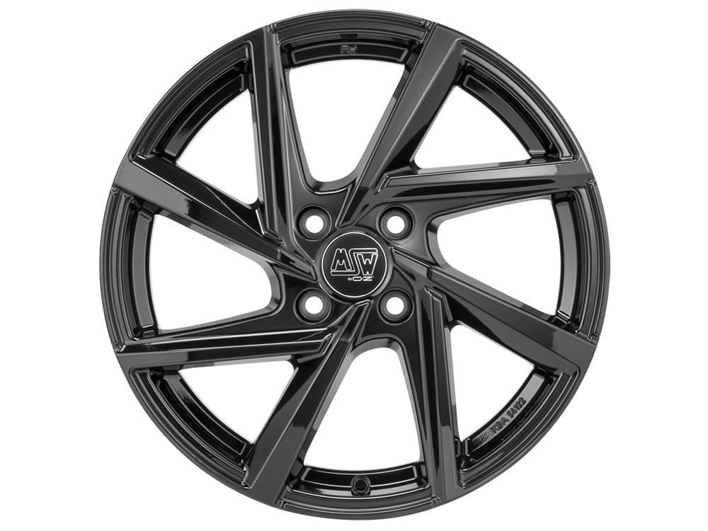 Cerchio in Lega MSW 80-4 6x15 ET40 4x100 Gloss Black - immagine 2