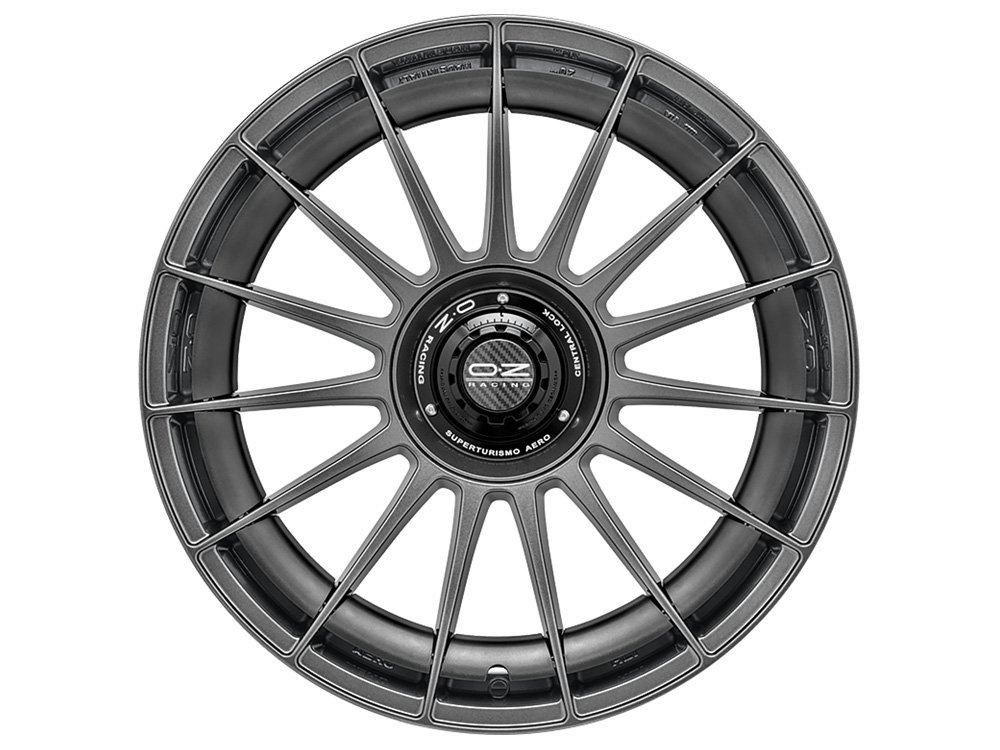 Cerchio in Lega OZ Racing Superturismo Aero 8,5x19 ET30 5x112 Star Graphite - immagine 2