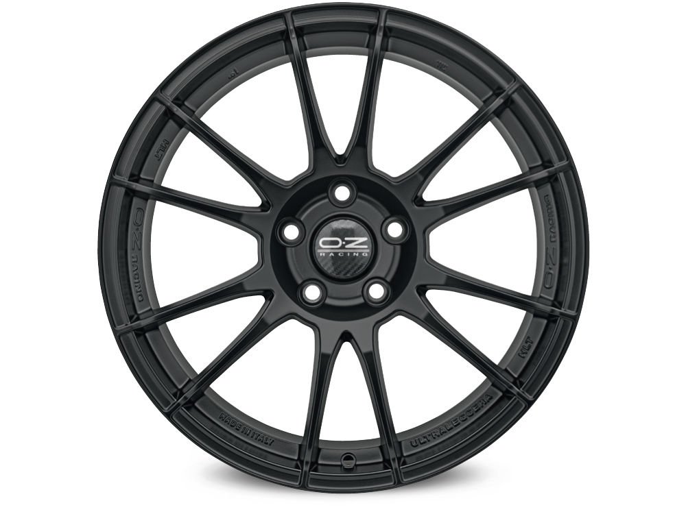 Cerchio in Lega OZ Racing Ultraleggera HLT 10x19 ET40 5x130 Matt Black - immagine 2