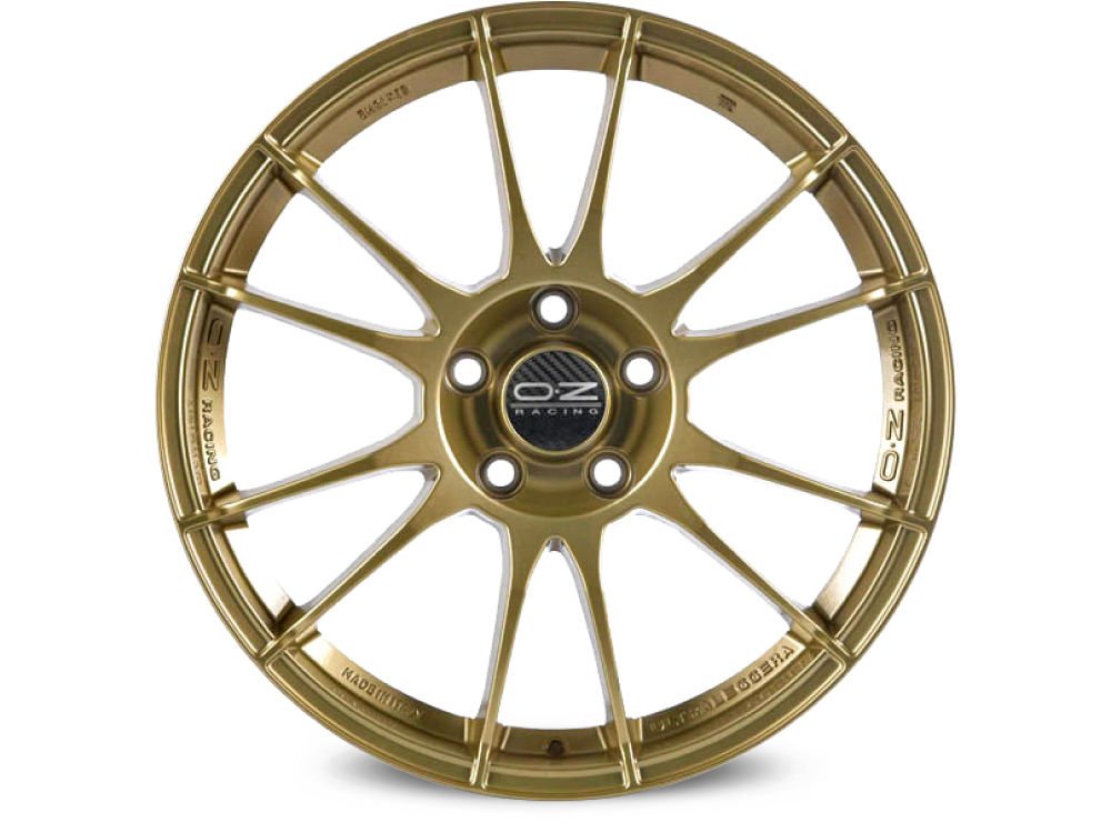 Cerchio in Lega OZ Racing Ultraleggera HLT 8,5x20 ET45 5x112 Race Gold - immagine 2