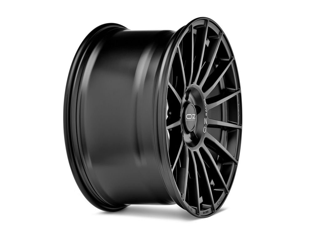 Cerchio in Lega OZ Racing Superturismo Dakar 11x21 ET58 5x130 Matt Black Silver Lettering - immagine 2
