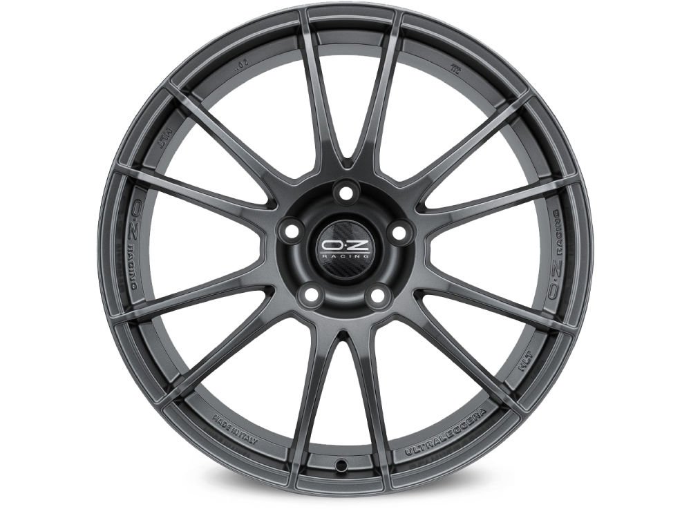 Cerchio in Lega OZ Racing Ultraleggera HLT 8,5x19 ET38 5x112 Matt Graphite - immagine 2
