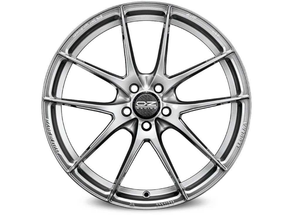 Cerchio in Lega OZ Racing Leggera HLT 8x20 ET45 5x112 Grigio Corsa Bright - immagine 2