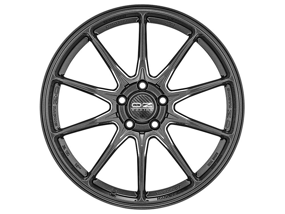 Cerchio in Lega OZ Racing Hyper GT HLT 7,5x17 ET48 5x100 Star Graphite - immagine 2