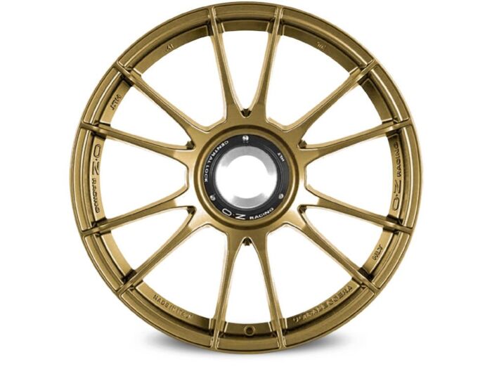 Cerchio in Lega OZ Racing Ultraleggera HLT CL 12x19 ET48 5x130 Race Gold - immagine 2