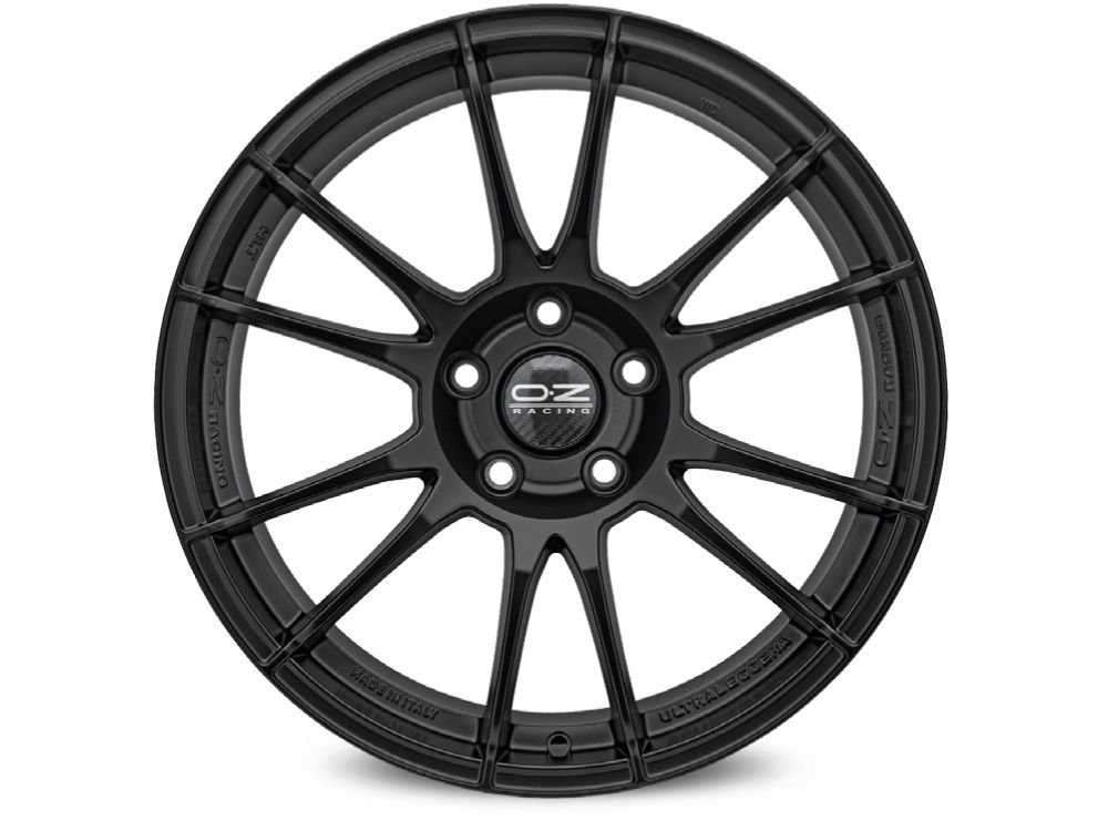 Cerchio in Lega OZ Racing Ultraleggera 7x17 ET35 4x98 Matt Black - immagine 2