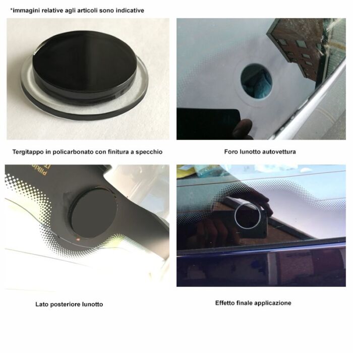 B&S Tappo Eliminazione Tergicristallo Posteriore Compatibile con Giulietta Punto - immagine 2