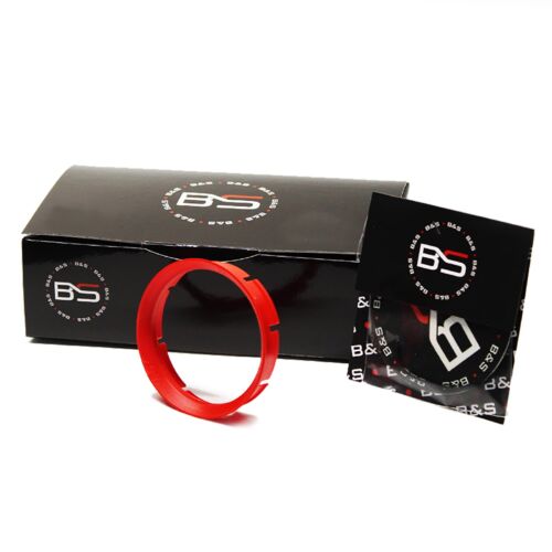 Pneugo! 4 Anelli Di Centraggio Per Cerchi In Alluminio - Da 70,4 Mm A 67,1 Mm - Made In Germany