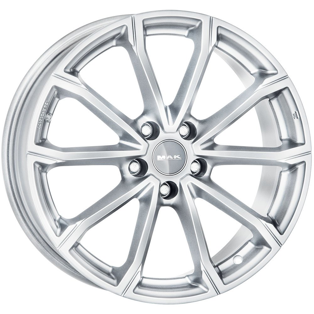 Cerchio in Lega MAK DaVinci 17x7,5 ET50 5x114,3 Silver - immagine 2