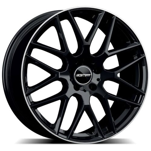 Cerchio in lega GMP BERGHEM 21X9,5 ET33 5x112 Black Diamond Lip