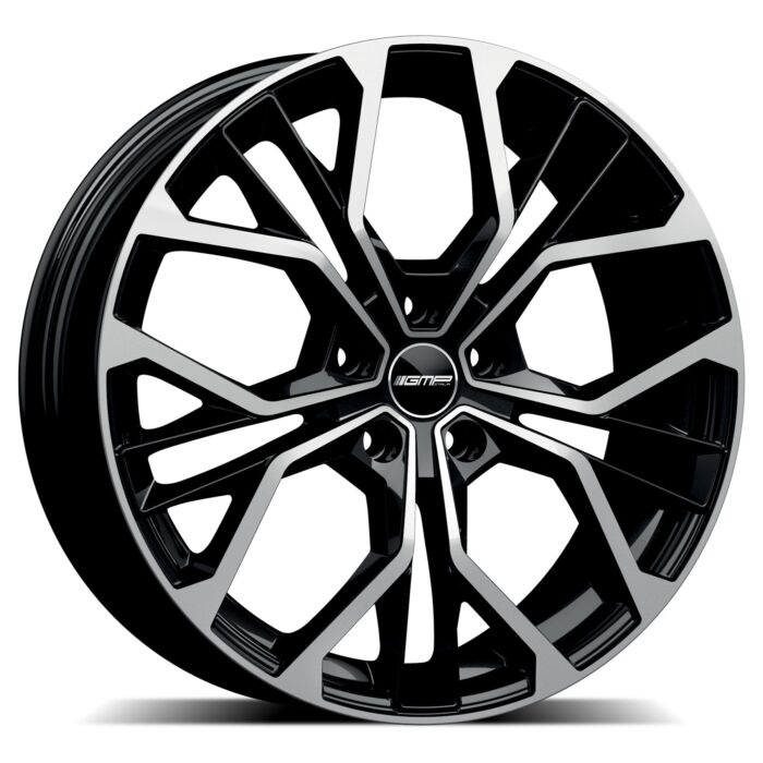 Cerchio in lega GMP MATISSE 18X7,5 ET38 4x100 Black Diamond