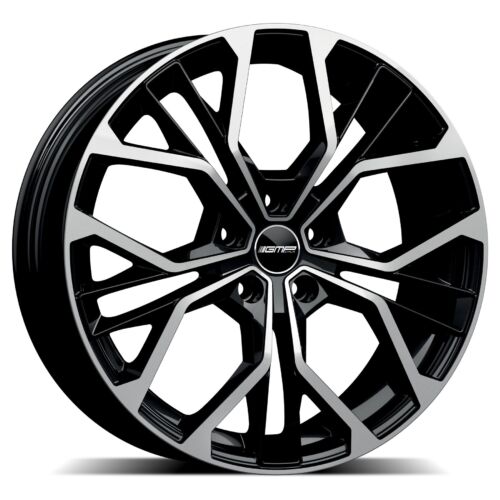 Cerchio in lega GMP MATISSE 20X8,5 ET42 5x108 Black Diamond