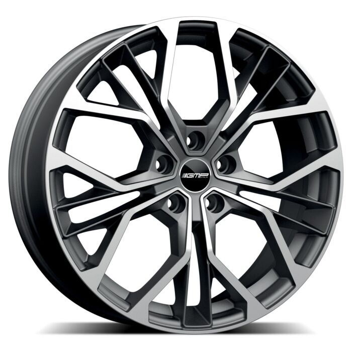 Cerchio in lega GMP MATISSE 16X6,5 ET35 5x105 Matt Anthracite Diamond